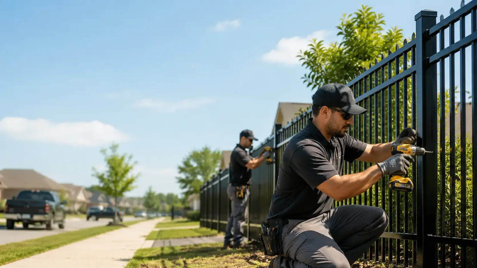 Metal Fence Installation in Walnut, IL
